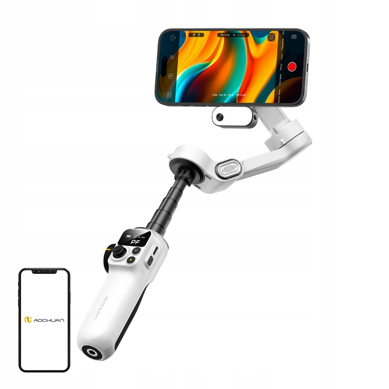 Gimbal Aochuan P2 s Ai senzorem (bílý)