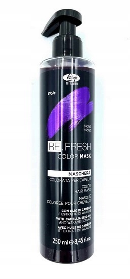 Lisap Re-fresh Barvící maska Violet Fialová 250 ml