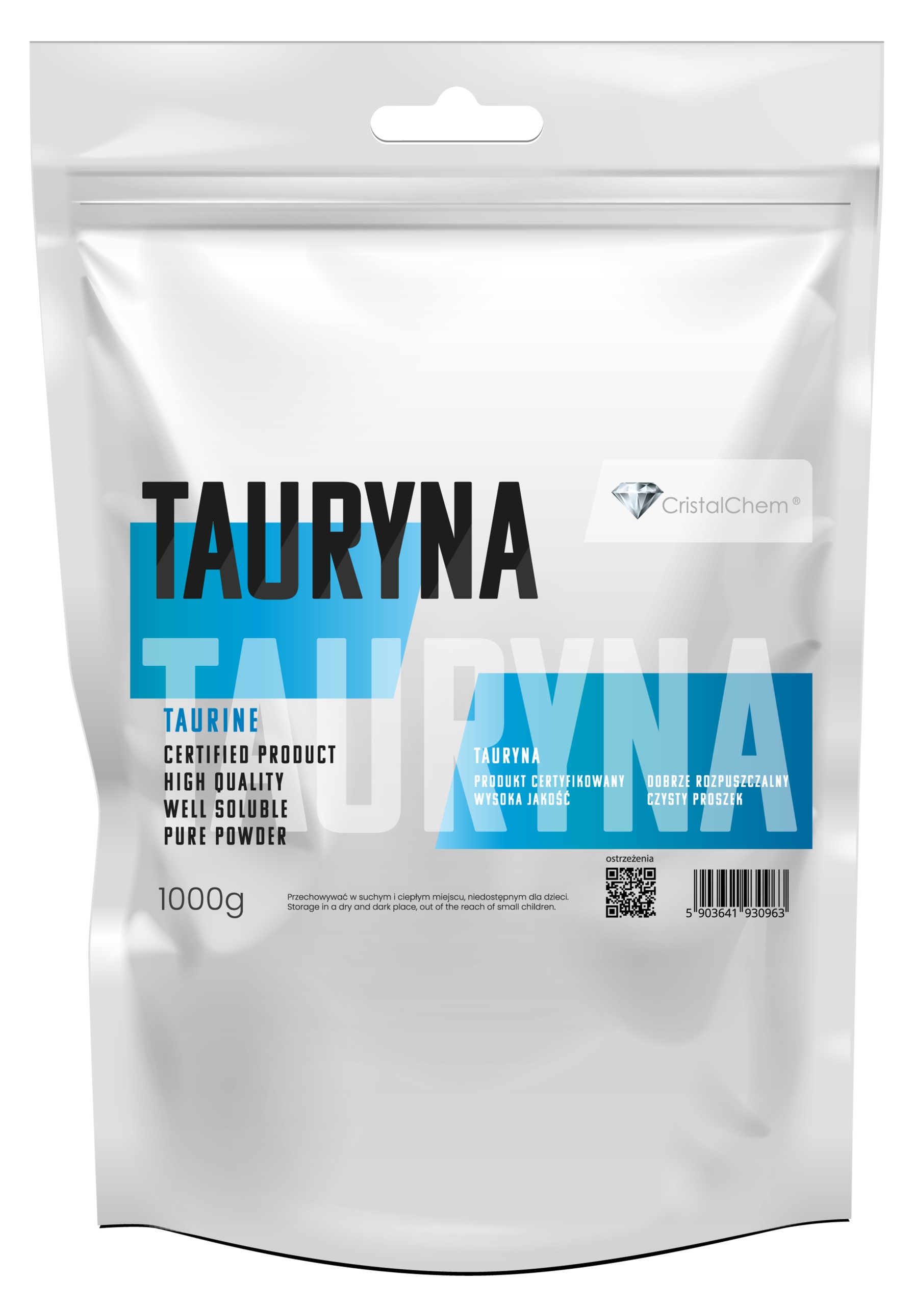 

Tauryna Czysta Puszysta Proszek 1kg *Czystość 100%