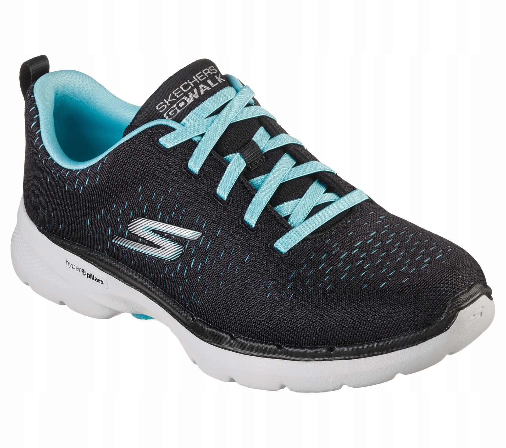 Skechers Buty Damskie Go Walk 6 124524-BKAQ 40,5