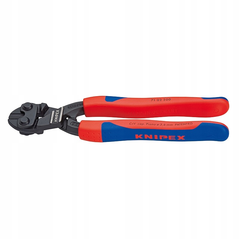 Szczypce tnące przegubowe CoBolt 200 mm z nasadkami Knipex (71 02 200)