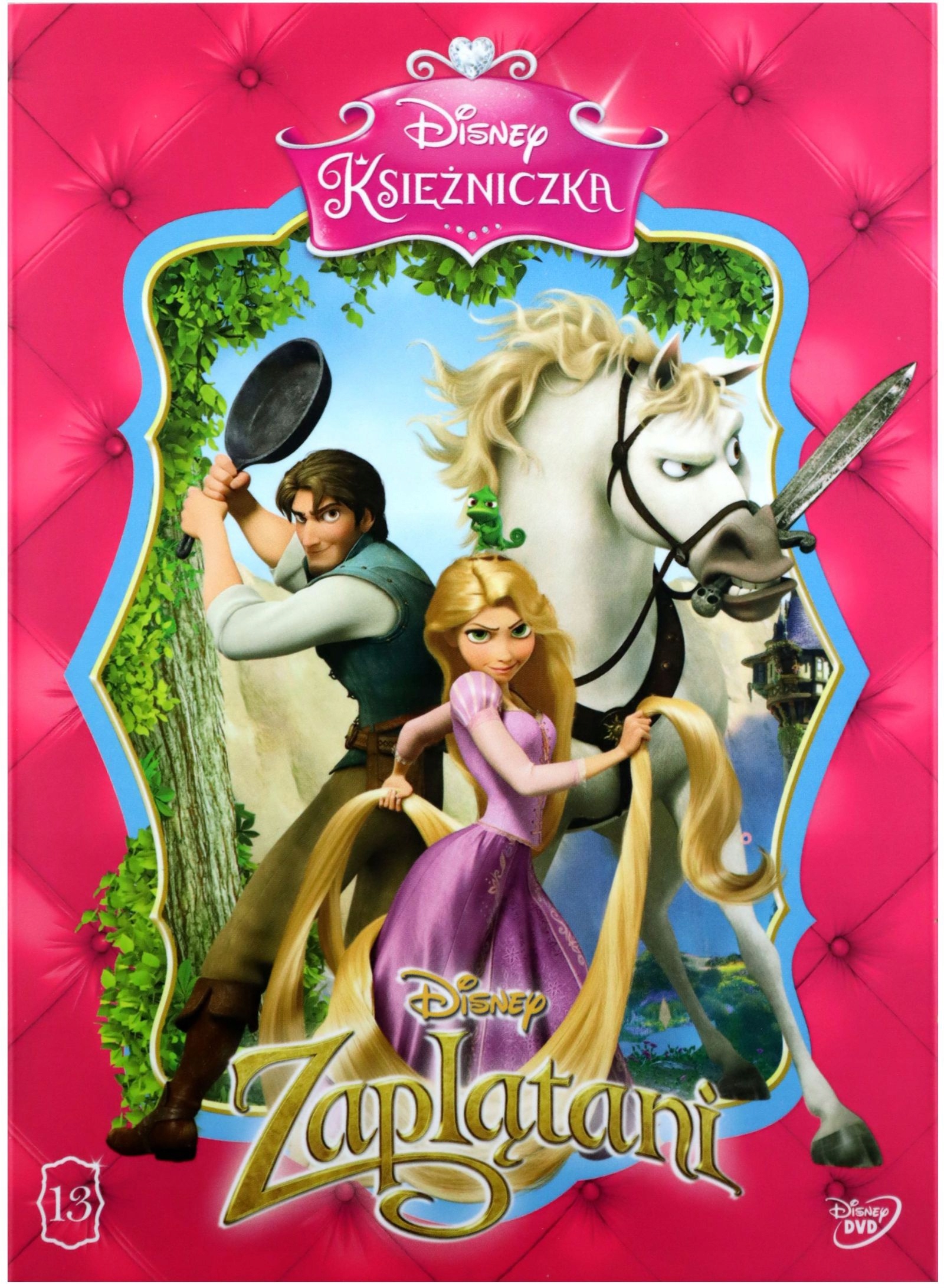 ZAPLĄTANI (DISNEY) (KSIĘŻNICZKA) (DVD)
