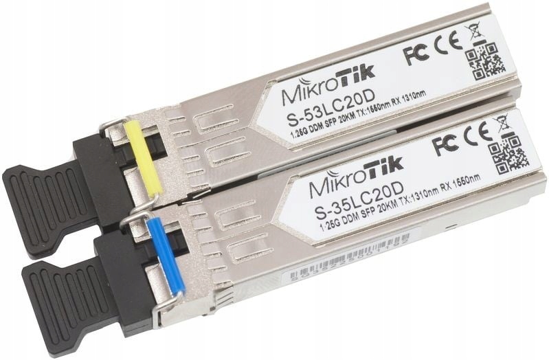 Mikrotik S-3553LC20D moduł przekaźników sieciowych 1250 Mbit/s Sfp
