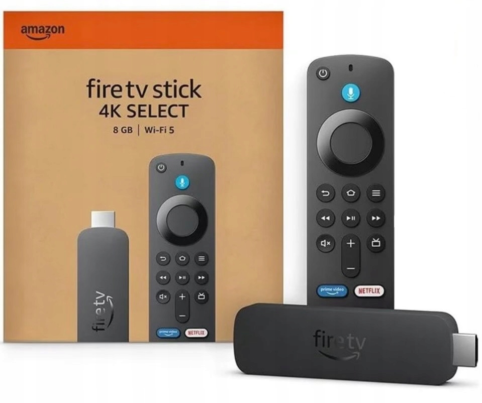 Odtwarzacz multimedialny Amazon Fire Tv Stick 4K 2024 8 Gb select