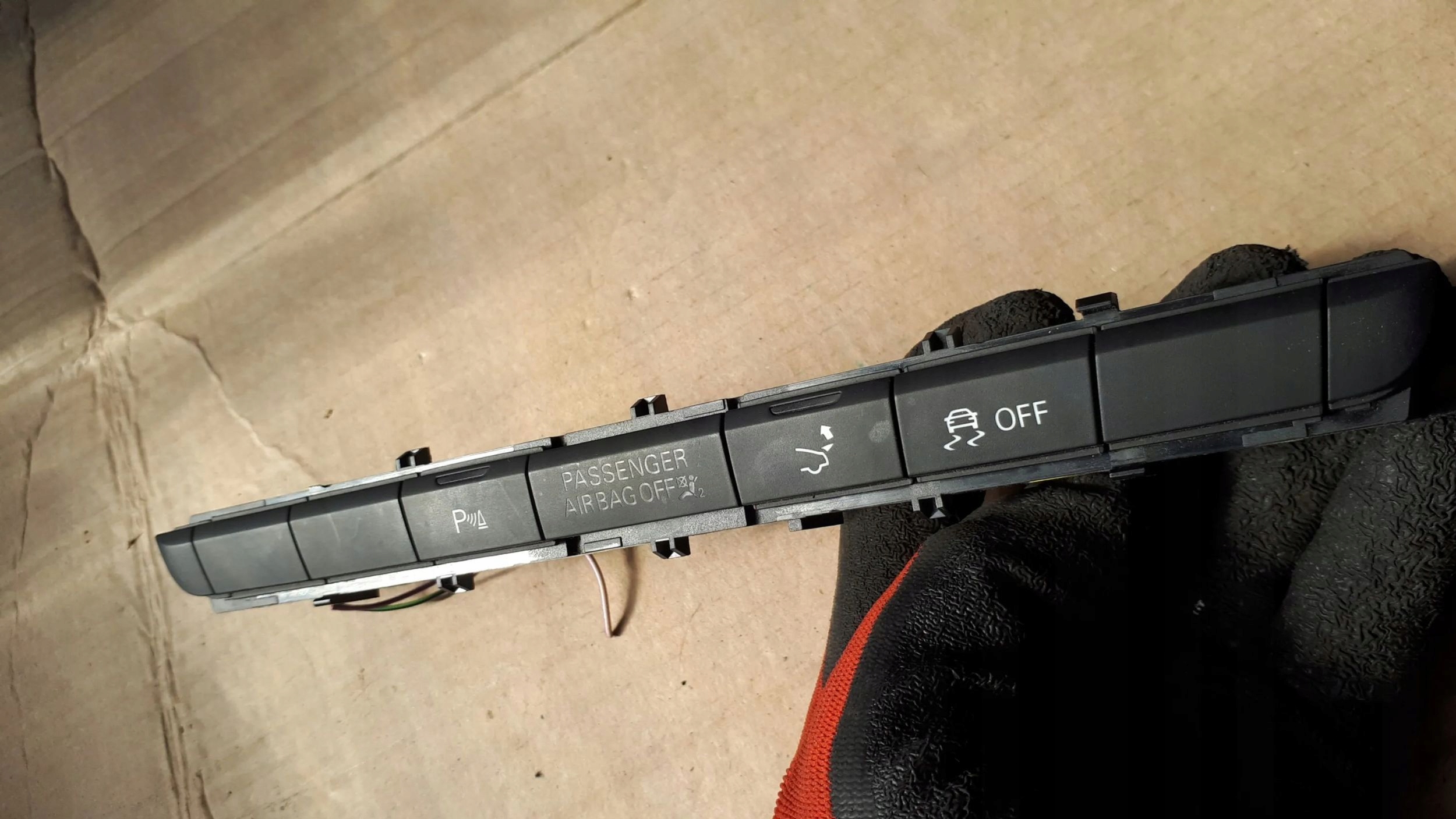 S7 4G A7 PANEL PRZECISKOW PDC heckklappe 4G0927137AE