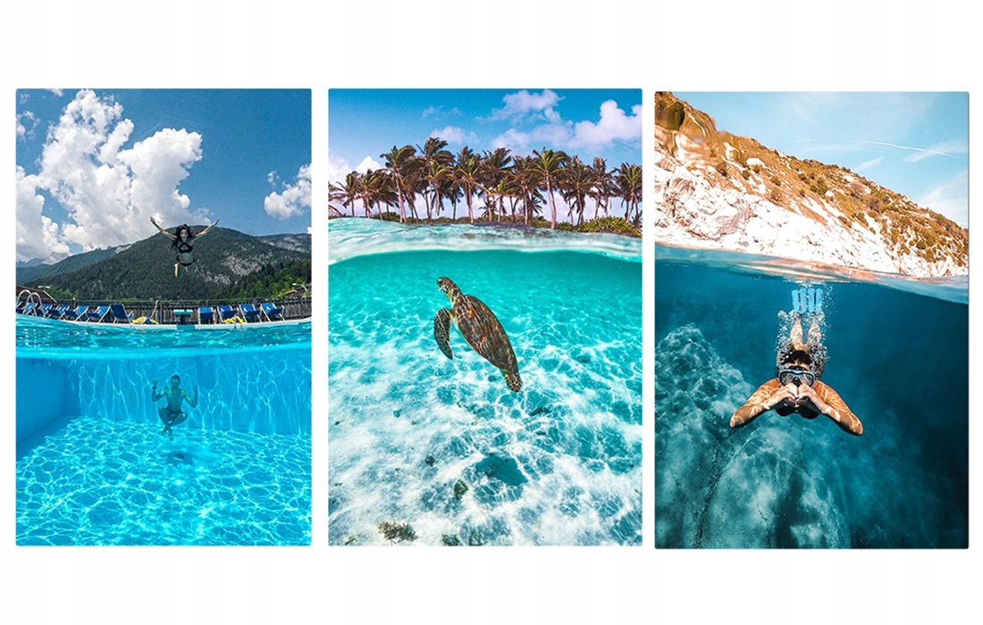 TELESIN PODWODNA OBUDOWA WODOODPORNA 30M DO KAMERY GOPRO HERO 11 / 10 / 9 Kod producenta GP-DMP-T09