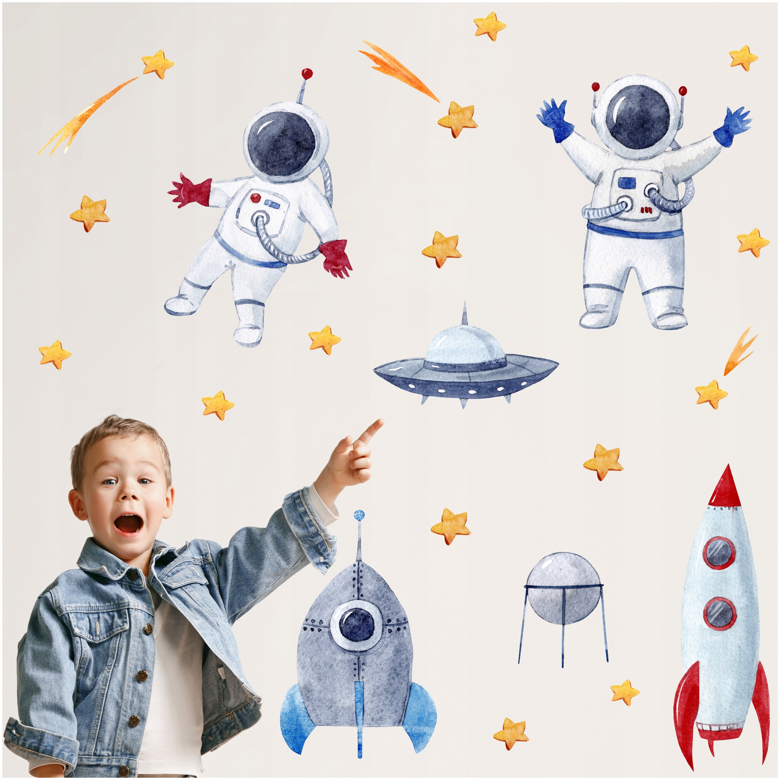 

Naklejki Na Ścianę Space 50x100 cm Kosmos