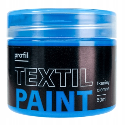 

Farba do tkanin ciemnych Profil 50ml błękit
