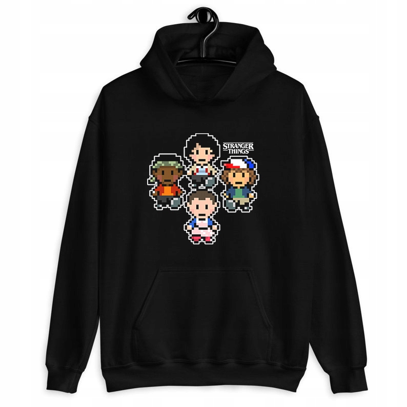 

Bluza Z Kapturem Damska Stranger Things MiX S