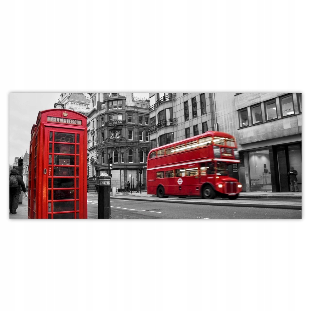 

Fototapety flizelina 211x91 Czerwony autobus