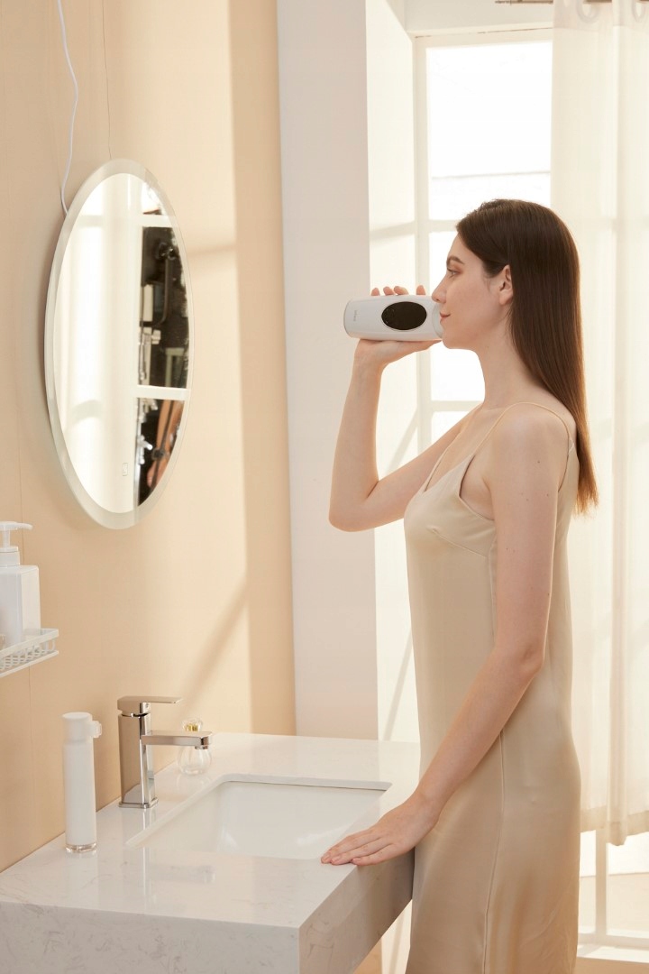 Depilator LASEROWY z Punktowym CHŁODZENIEM Sposób depilacji impuls światła