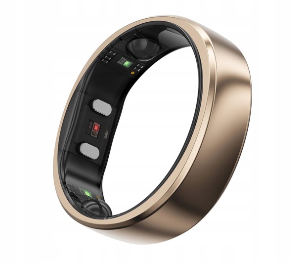 RingConn Air Gen 2 Smartring Monitorowanie Tętna Snu Złoty Rozmiar 9