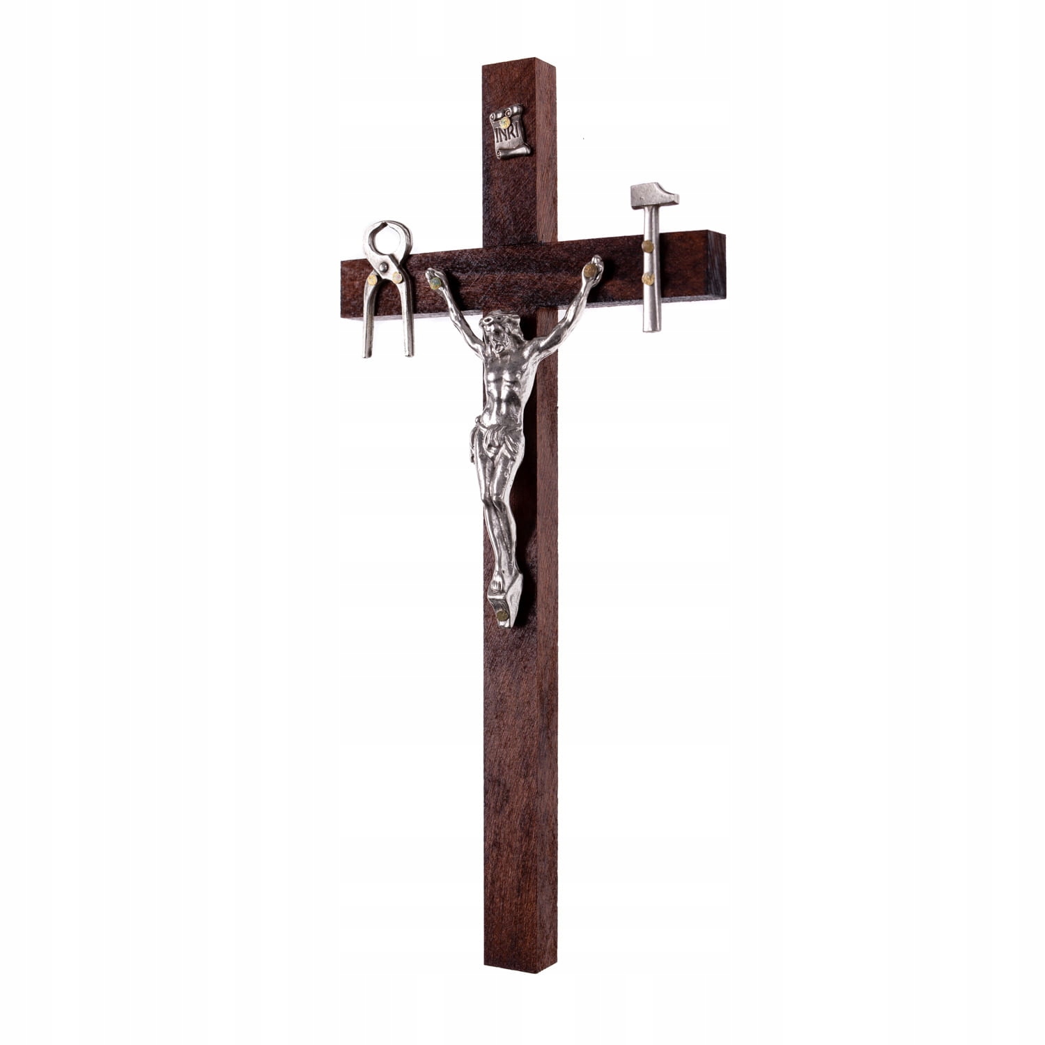 

Krzyż drewniany na ścianę saletyński salezjański
