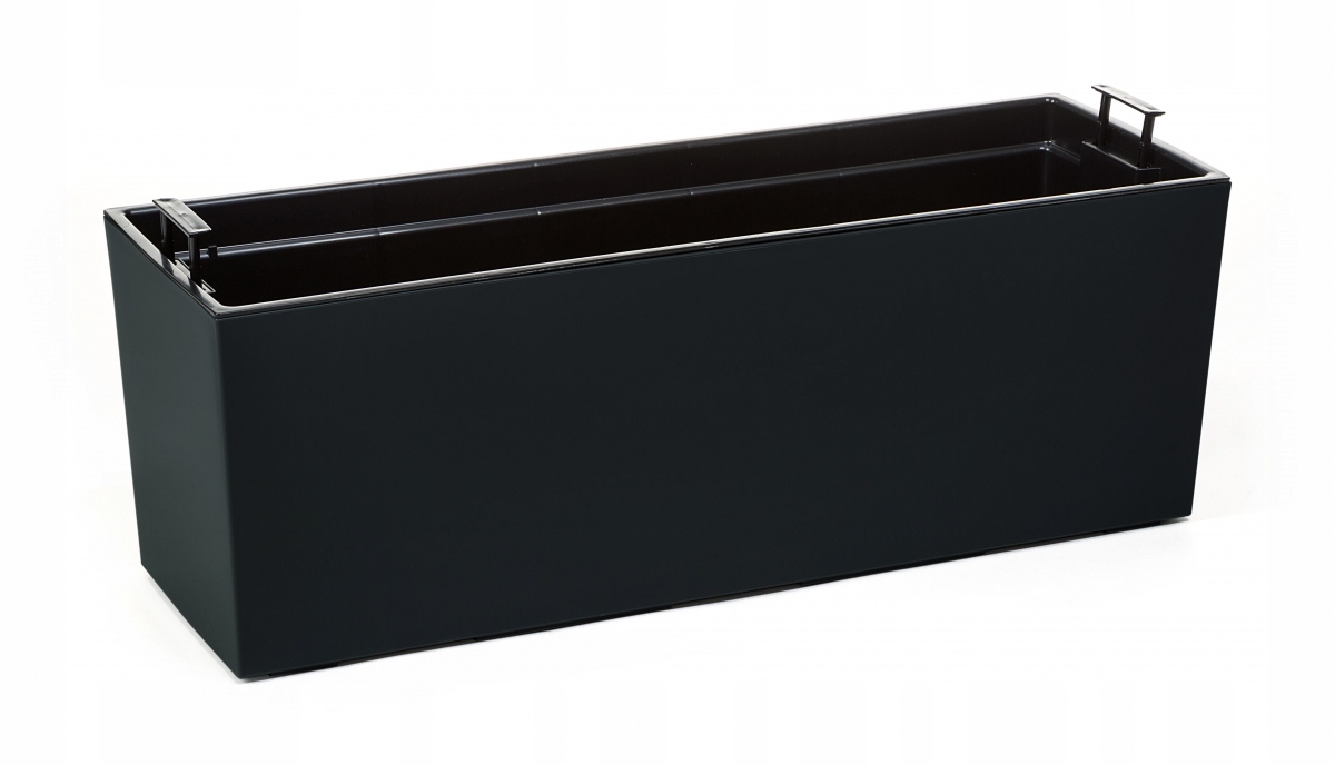 

Kwietnik skrzynka Begonia Lamela Czarny Lakier