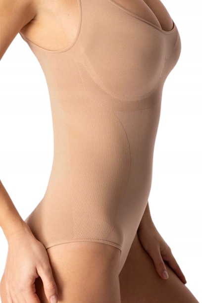 Mona Dámské Modelovací Body Shapewear nude, velikost M/L