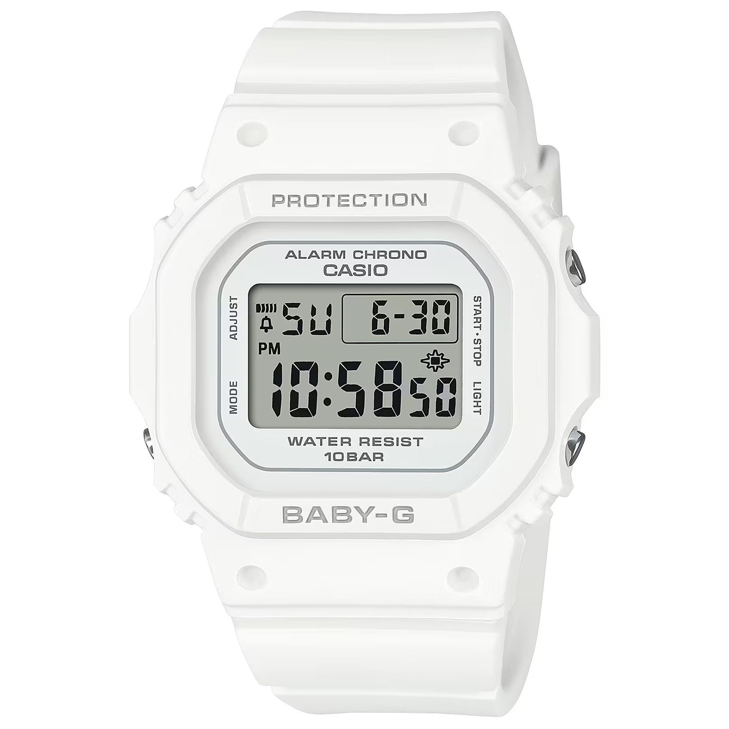 Dámské hodinky Casio Baby-G BGD-565U-7ER bílé