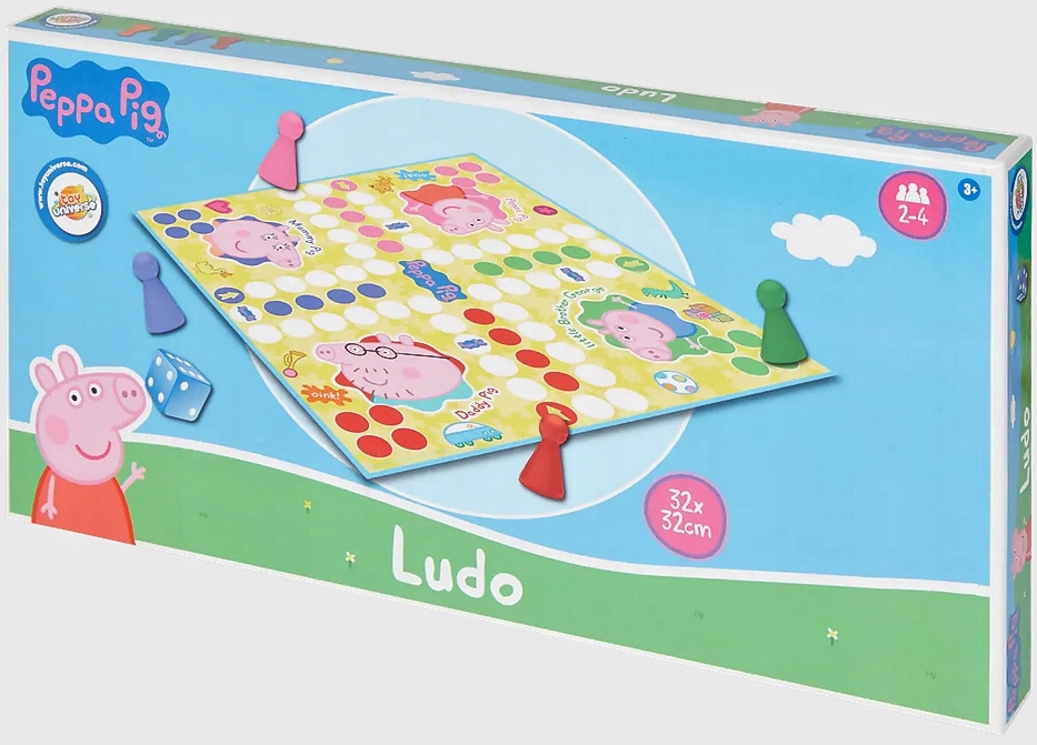 GRA PLANSZOWA CHIŃCZYK LUDO ŚWINKA PEPPA HASBRO