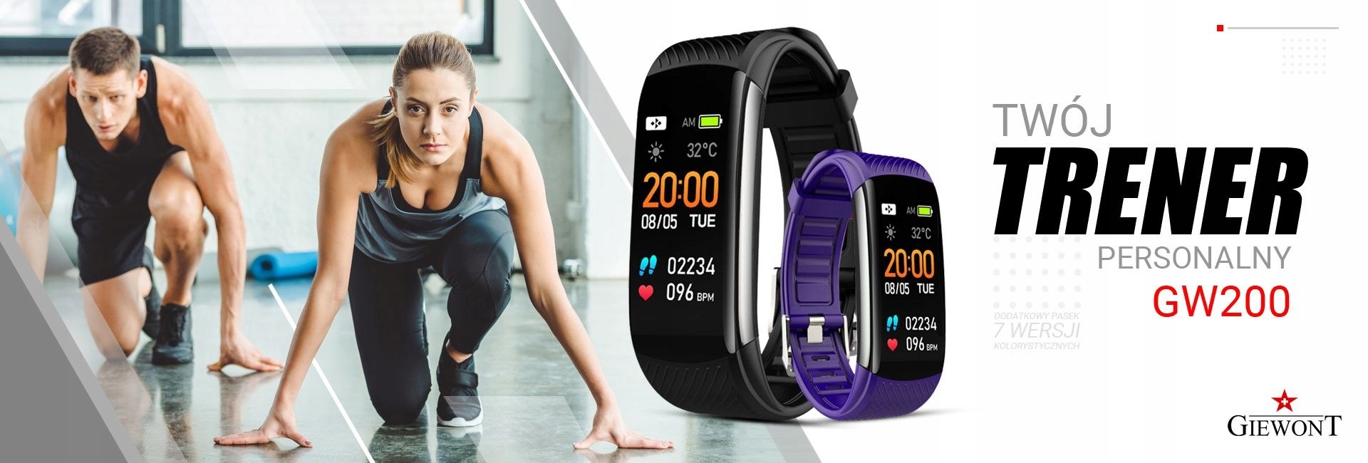 SMARTBAND OPASKA SPORTOWA SMARTWATCH MĘSKI DAMSKI EAN (GTIN) 5904665272077