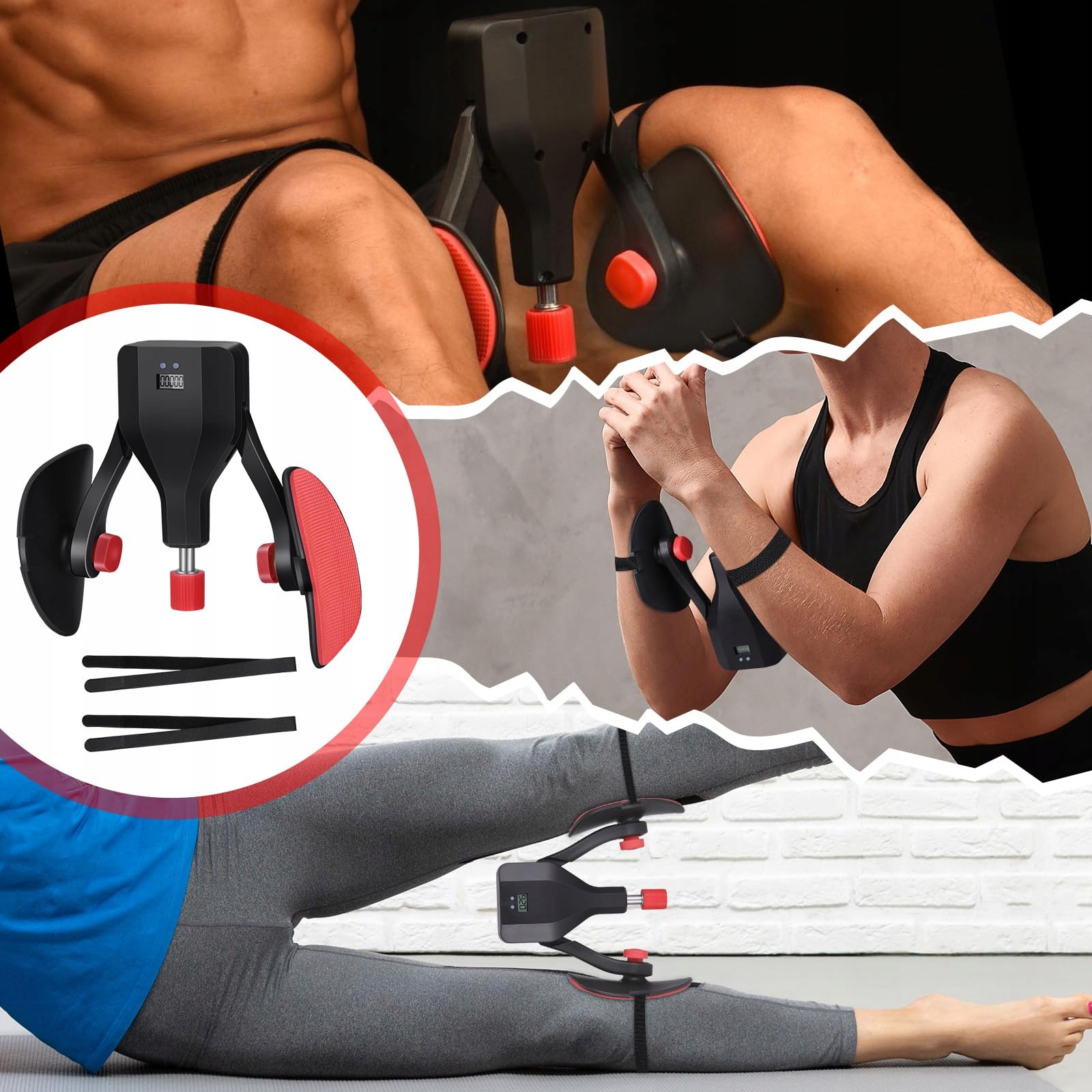 BECKENBODEN Trener Mięśni Kegla Dla Mężczyzn i Kobiet 10-50kg 360° Trening — miniatura 5