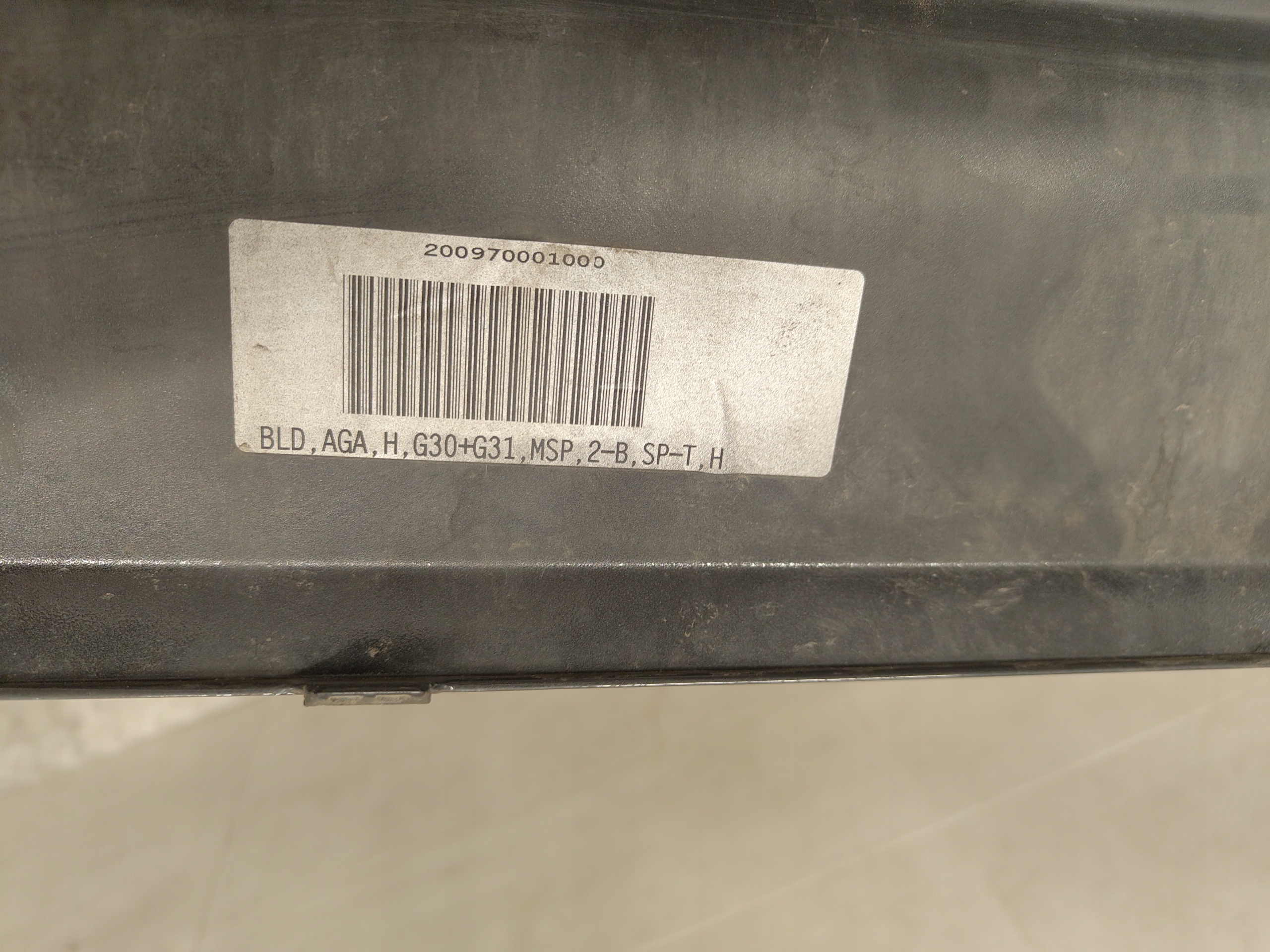 BMW 5 G30 diffúzor nárazníku záď m-packet 8064718 ODBLASKI