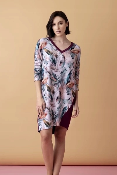 Sonnet volná košile noční s 3/4 rukávem S/m