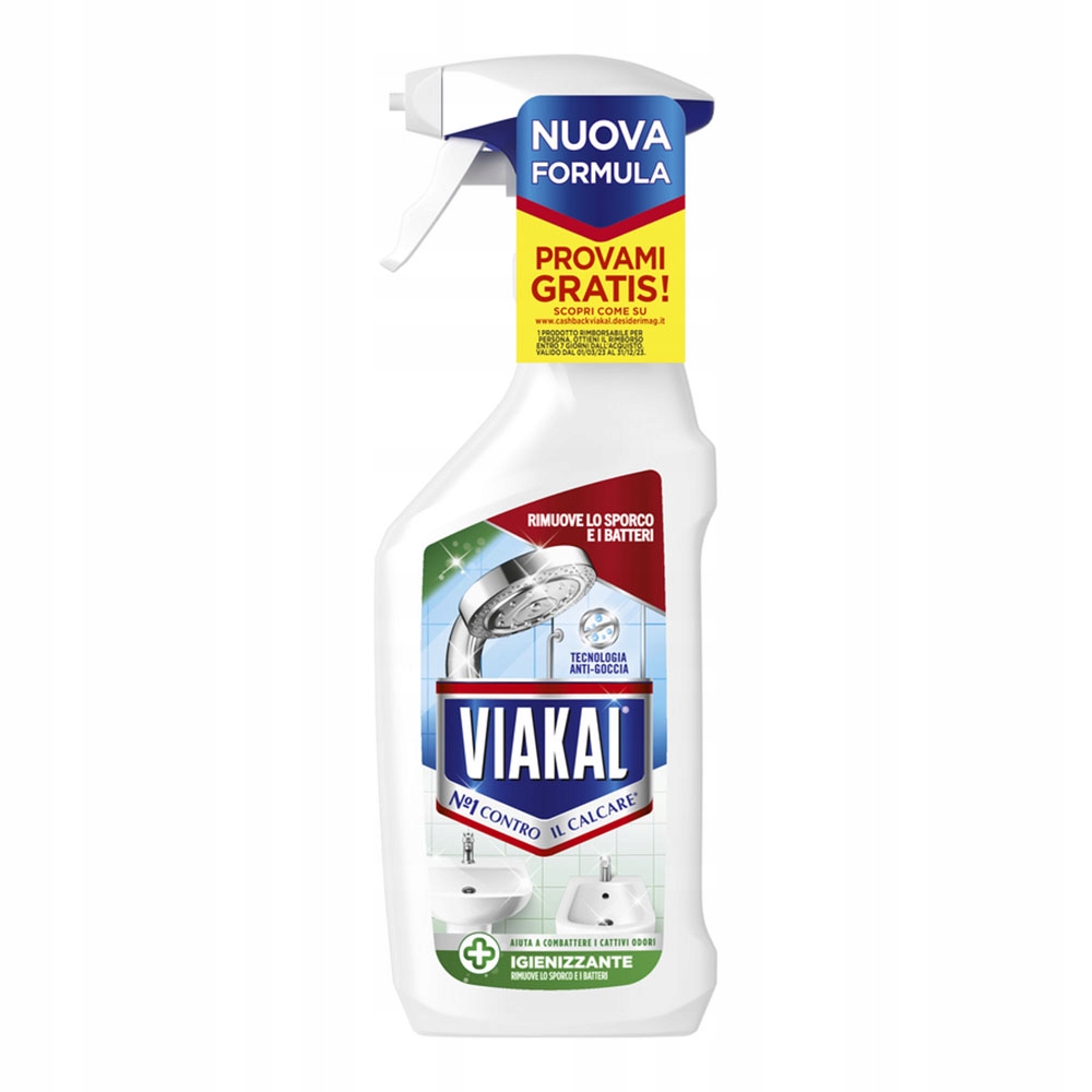 3X Sprej na čištění koupelny Igienizzante Spray 470 ml