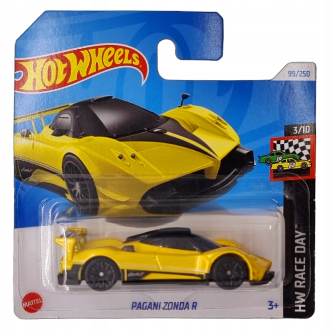 HOT WHEELS PAGANI ZONDA R ЖЕЛТЫЙ HTD82 2024