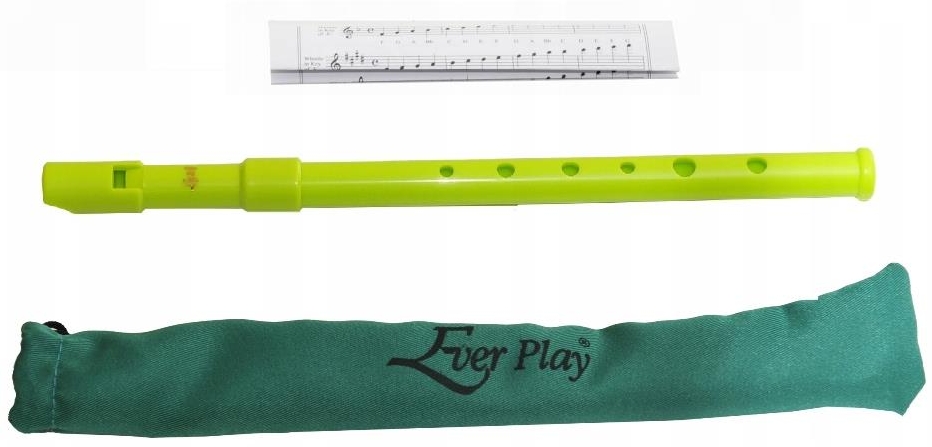 SI-922GR flażolet zielony strój D pokrowiec, tabela chwytów Ever Play