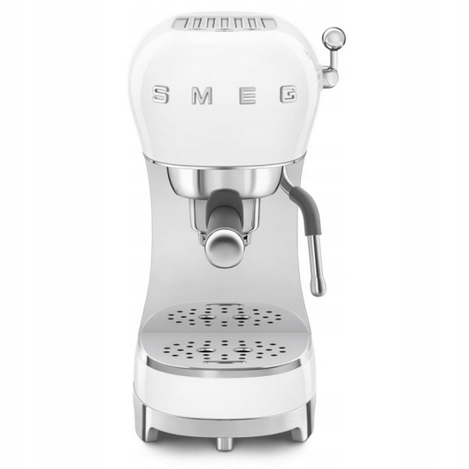 Kolbový kávovar na espresso Smeg ECF02WHEU 1350 W biely
