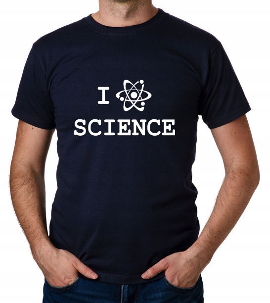 

koszulka I Love Science prezent