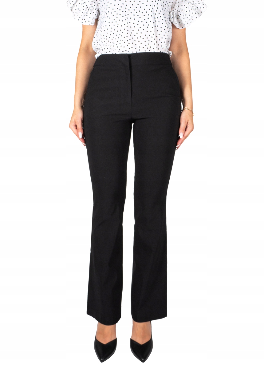 FIRI eleganckie DZWONY damskie czarne 46 /29 3XL Marka FIRI