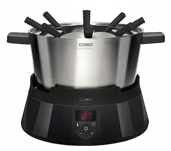 Caso Design indukčný set pre 8 osôb FonDue Black indukčná varná doska