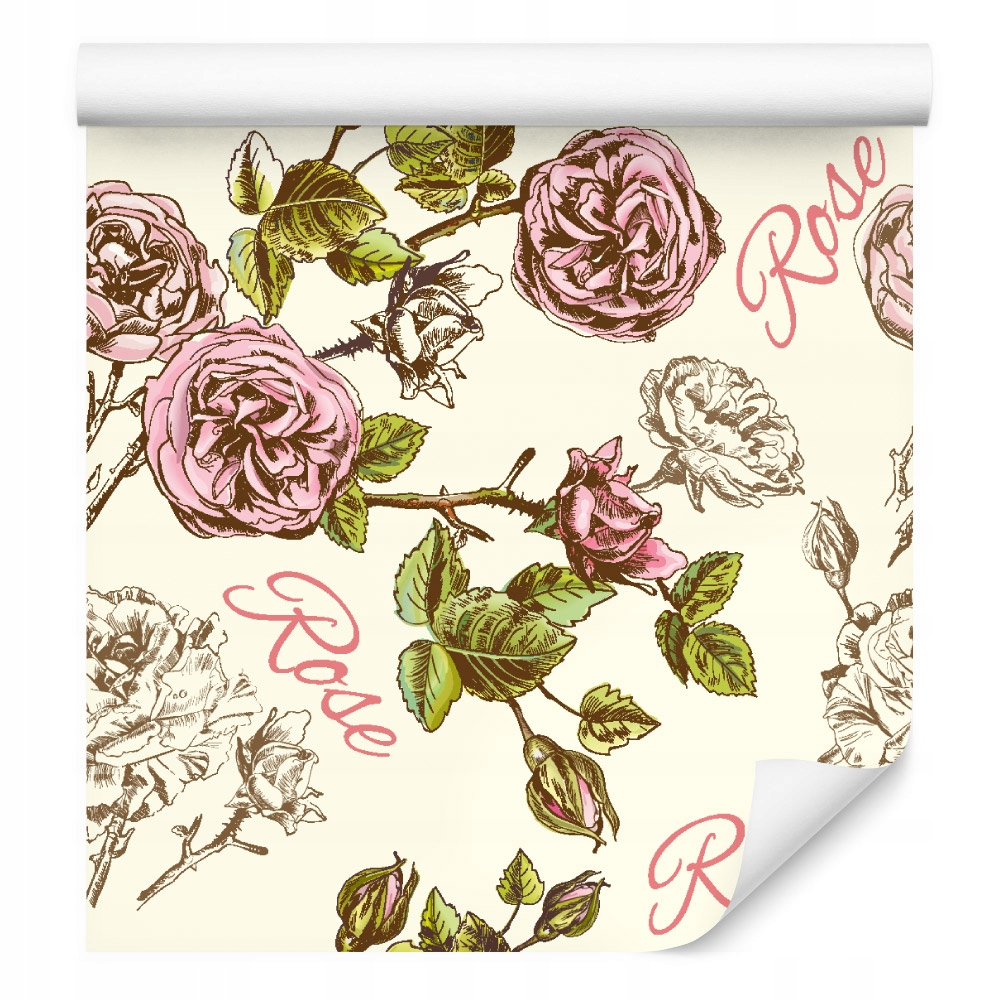 Tapeta růže květiny příroda pastelové barvy kancelář