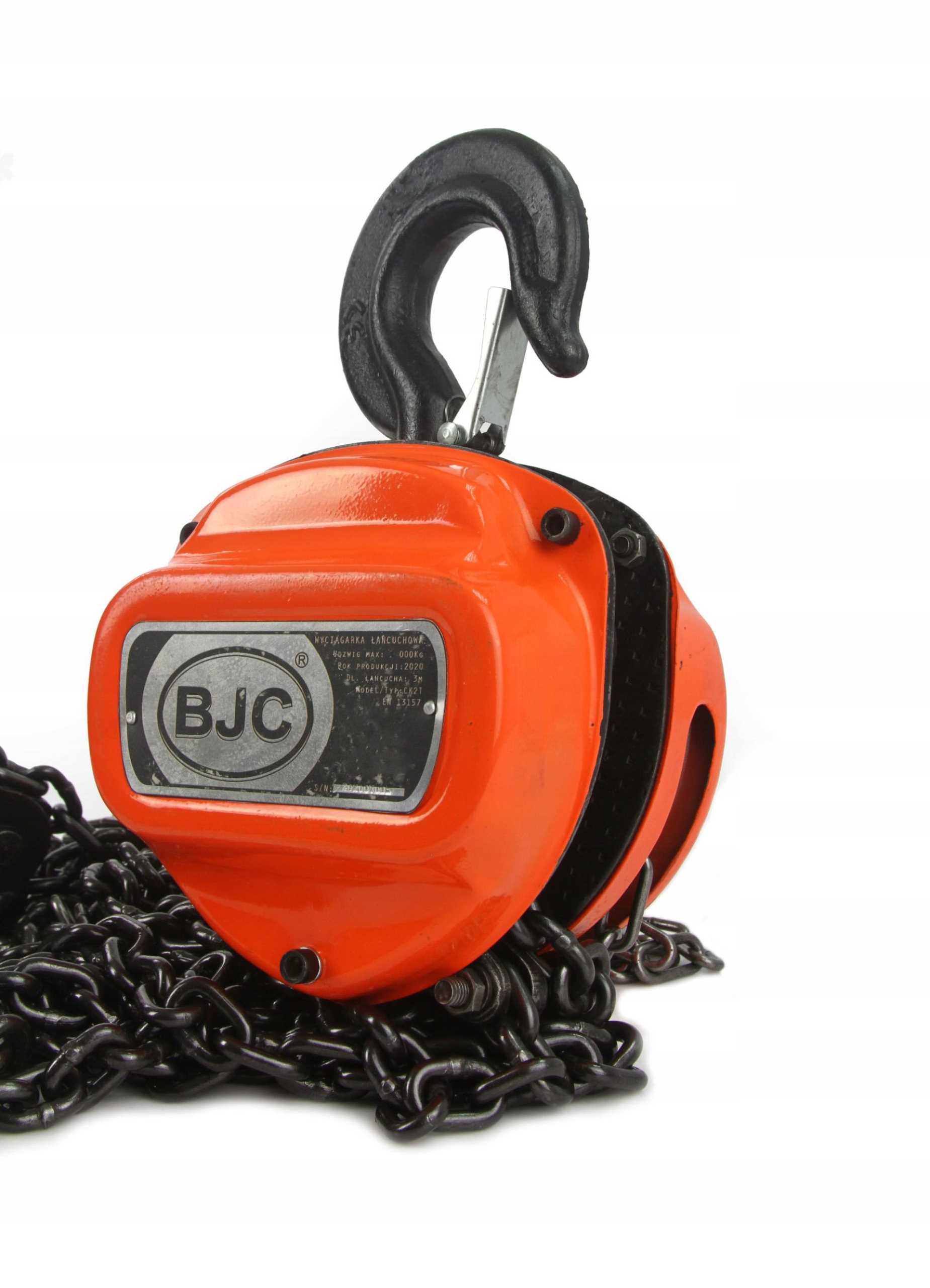 WYCIĄGARKA ŁAŃCUCHOWA 1T BJC EAN (GTIN) 5901969108378