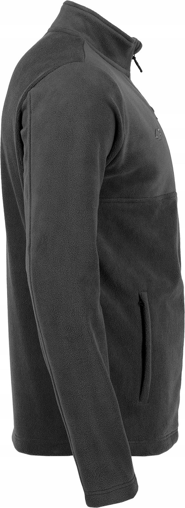 4F CIEPŁY POLAR SZARY ANTRACYT PLM003B r. XL Kolor szary