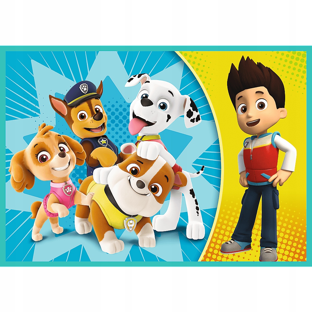 PUZZLE 4W1 UKŁADANKA DLA DZIECI EKIPA PSI PATROL PAW PATROL PIESKI 3+ TREFL Marka Trefl