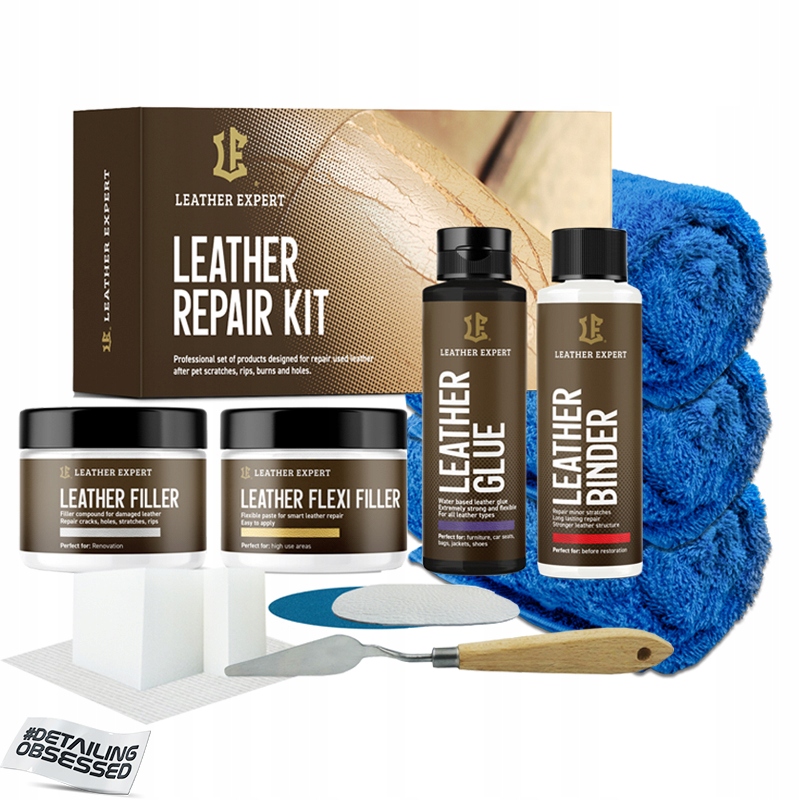 

Leather Expert Kit zestaw do naprawy skóry