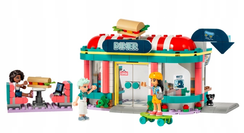 LEGO FRIENDS Bar w śródmieściu Heartlake 41728