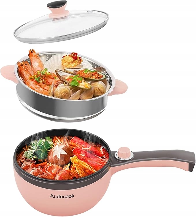 Elektrická Pánev Nepřilnavý hrnec Parní hrnec Multicooker Hot Pot