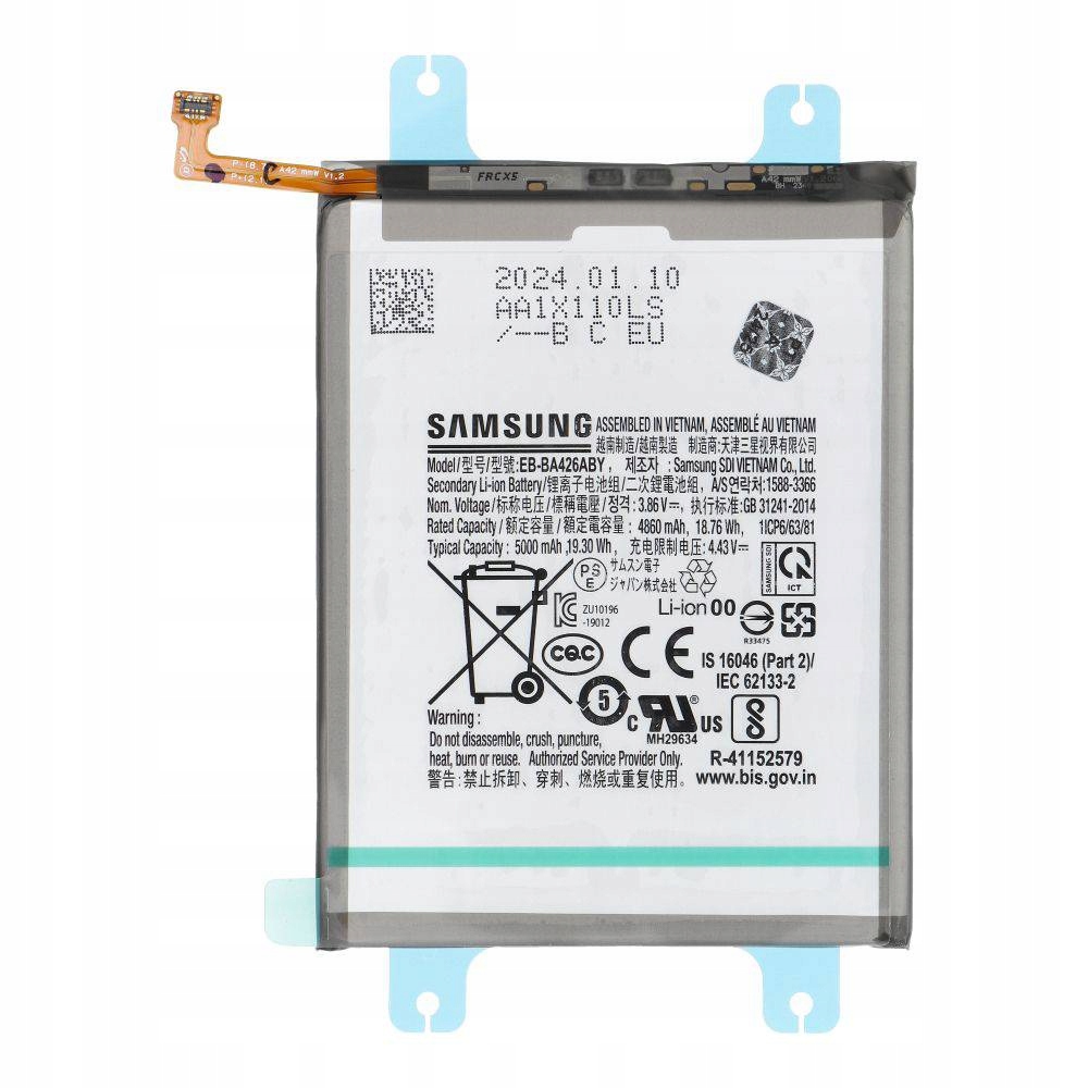 Servicepack Baterie pro Samsung A42 5G A426B Gh82-24377A