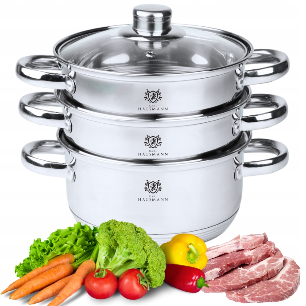 Napařovací Hrnec Parní Hrnec 3,3L Indukční Plynové Hrnec