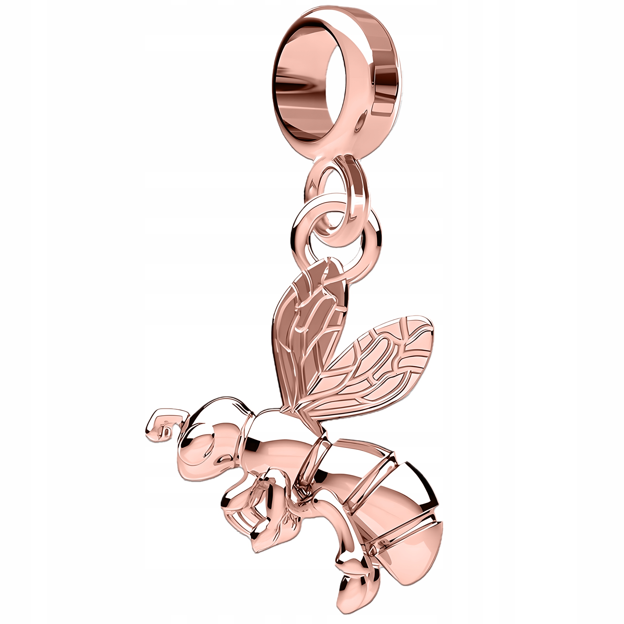 Charms Pozlacený s hmyzem Včela Hmyz Včela Osa Včely Stříbro 925