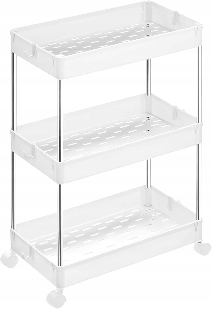 Kuchyňský Vozík, Univerzální Mobilní Regál Na Kolečkách, 3 Úrovně Songmics