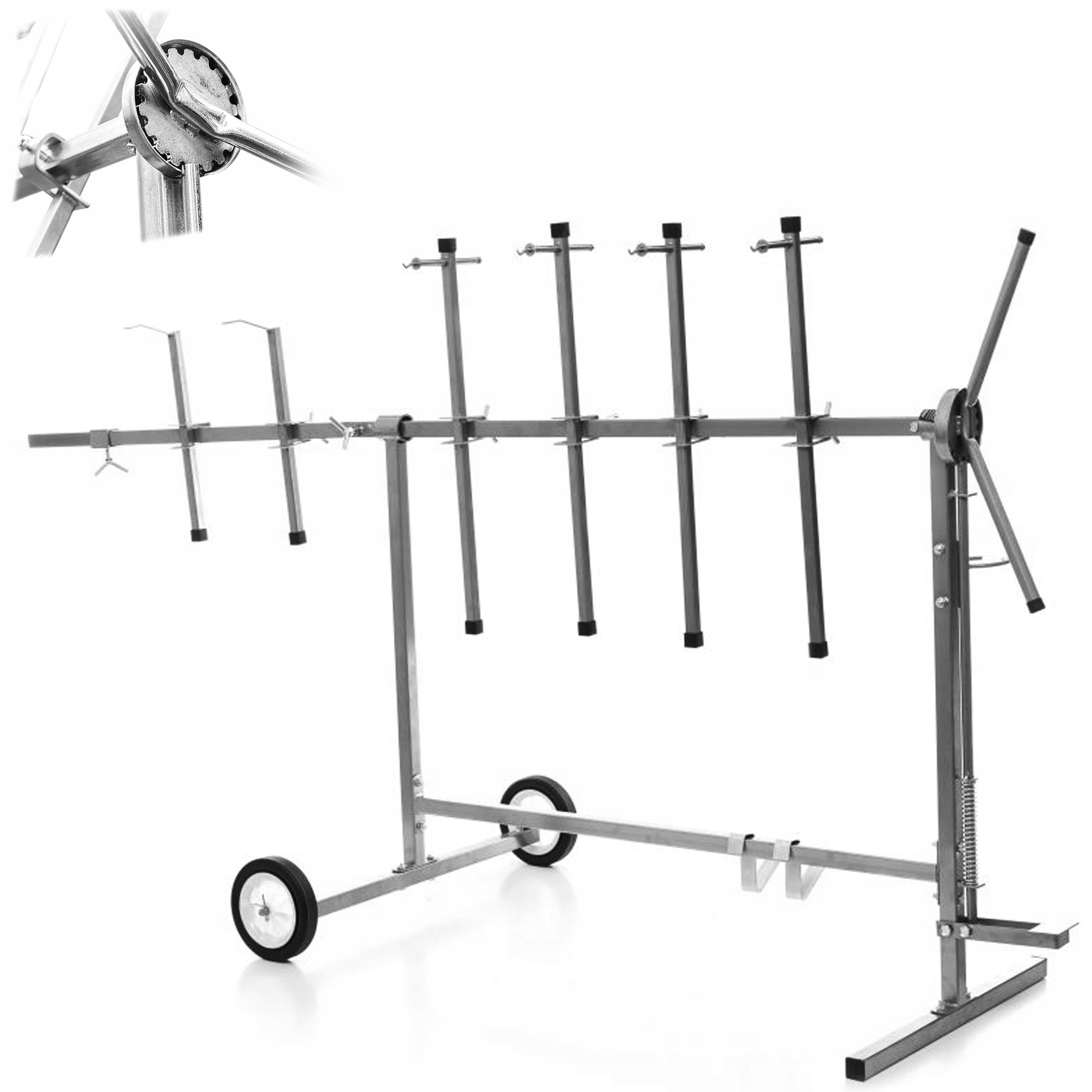 Stojan Na Lakovanie Lakovací držiak na maľovanie 90 kg, nastaviteľný, Otočný