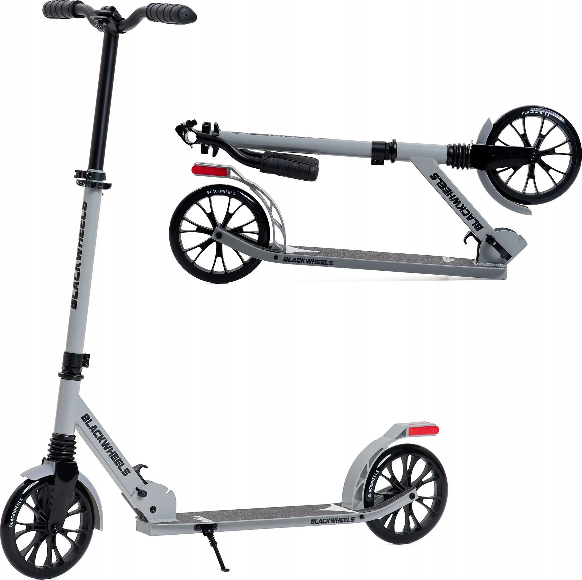 Hulajnoga Miejska Składana Regulowana Koła 200mm do 100kg Blackwheels Zoom