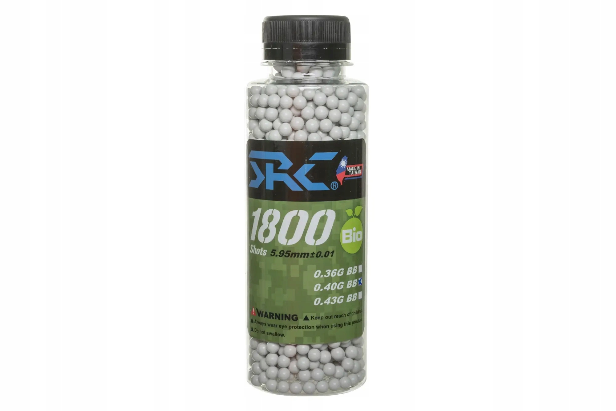 Kuličky Src Bio 0.4 g láhev 1800 kusů bílé