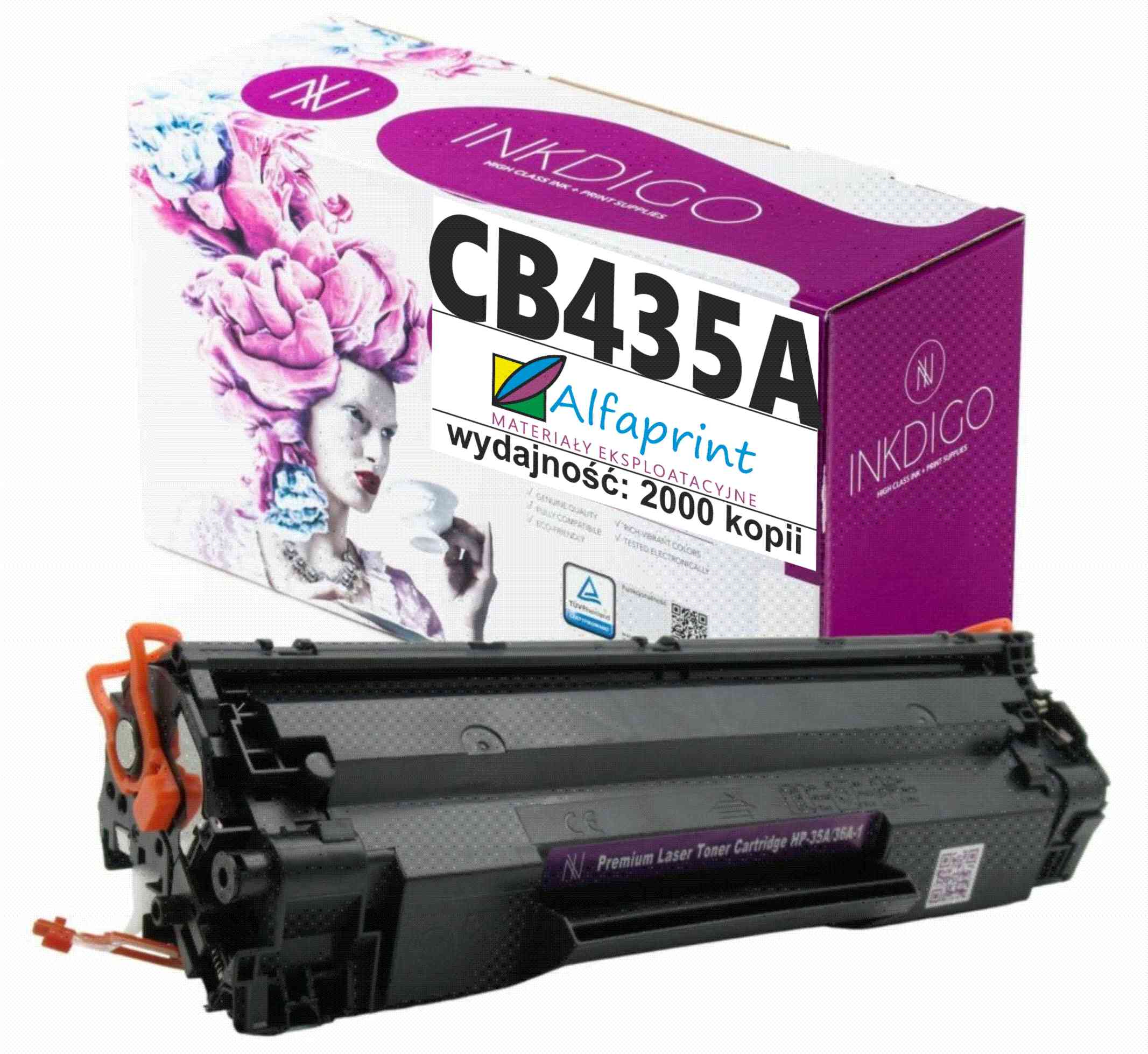 CB435A do HP 35A LaserJet P1005, P1006 P1008 P1007