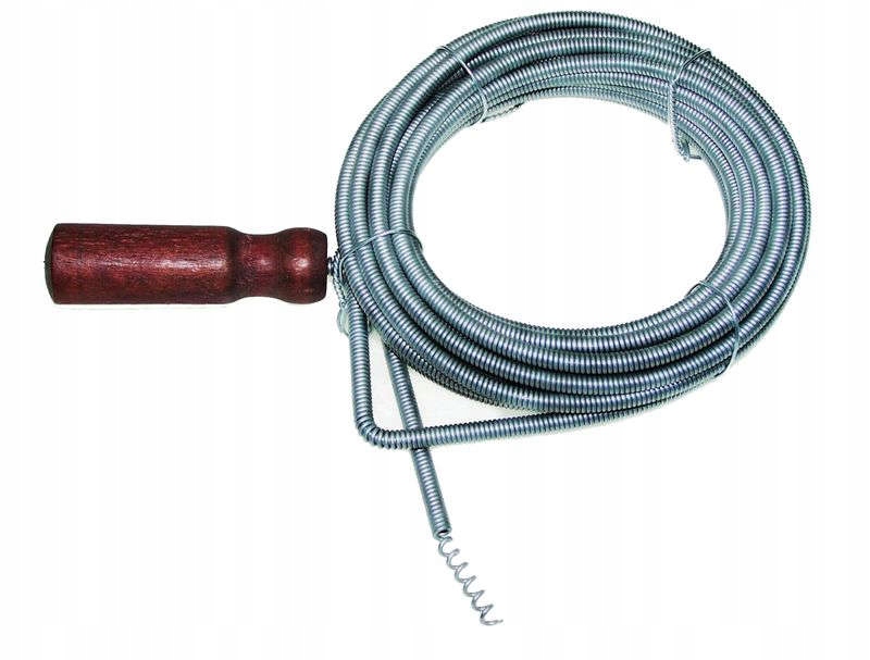 SPIRALA KANALIZACYJNA OCYNKOWANA 9 MM, 10M