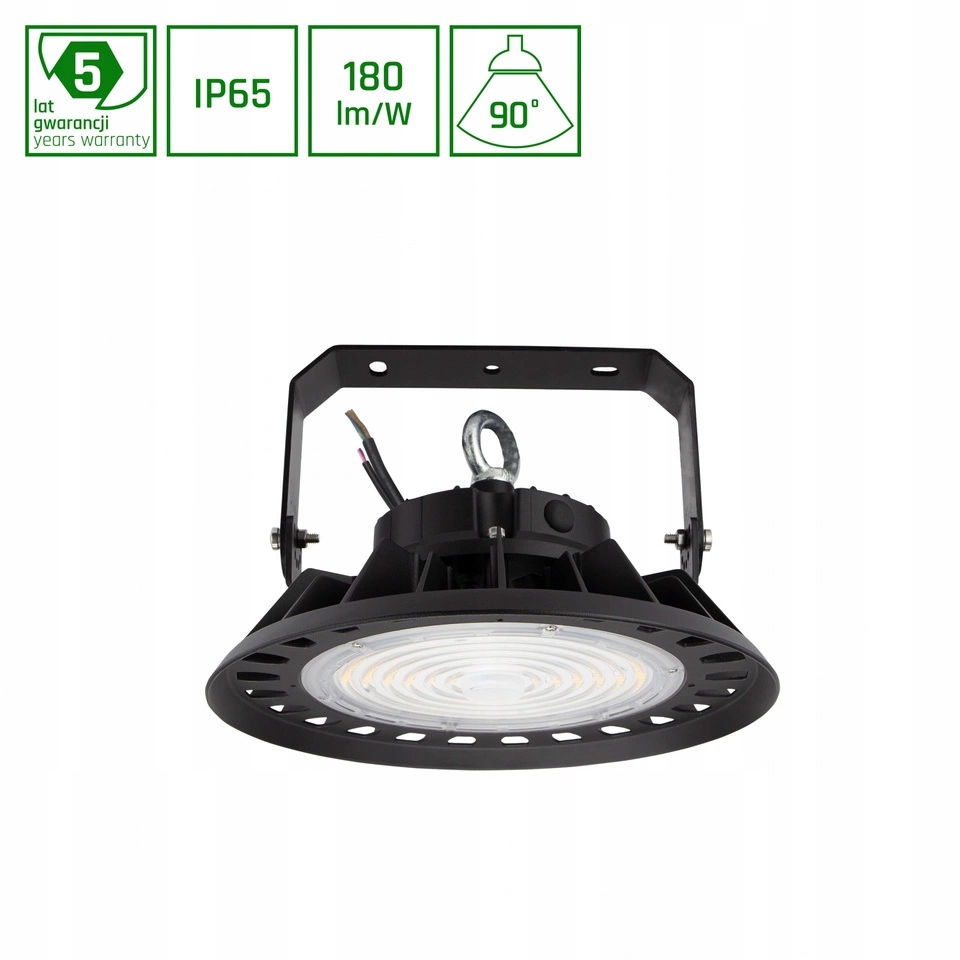 Svietidlo Plateo 3 High Bay 100 W Neutrálna farba 230 V