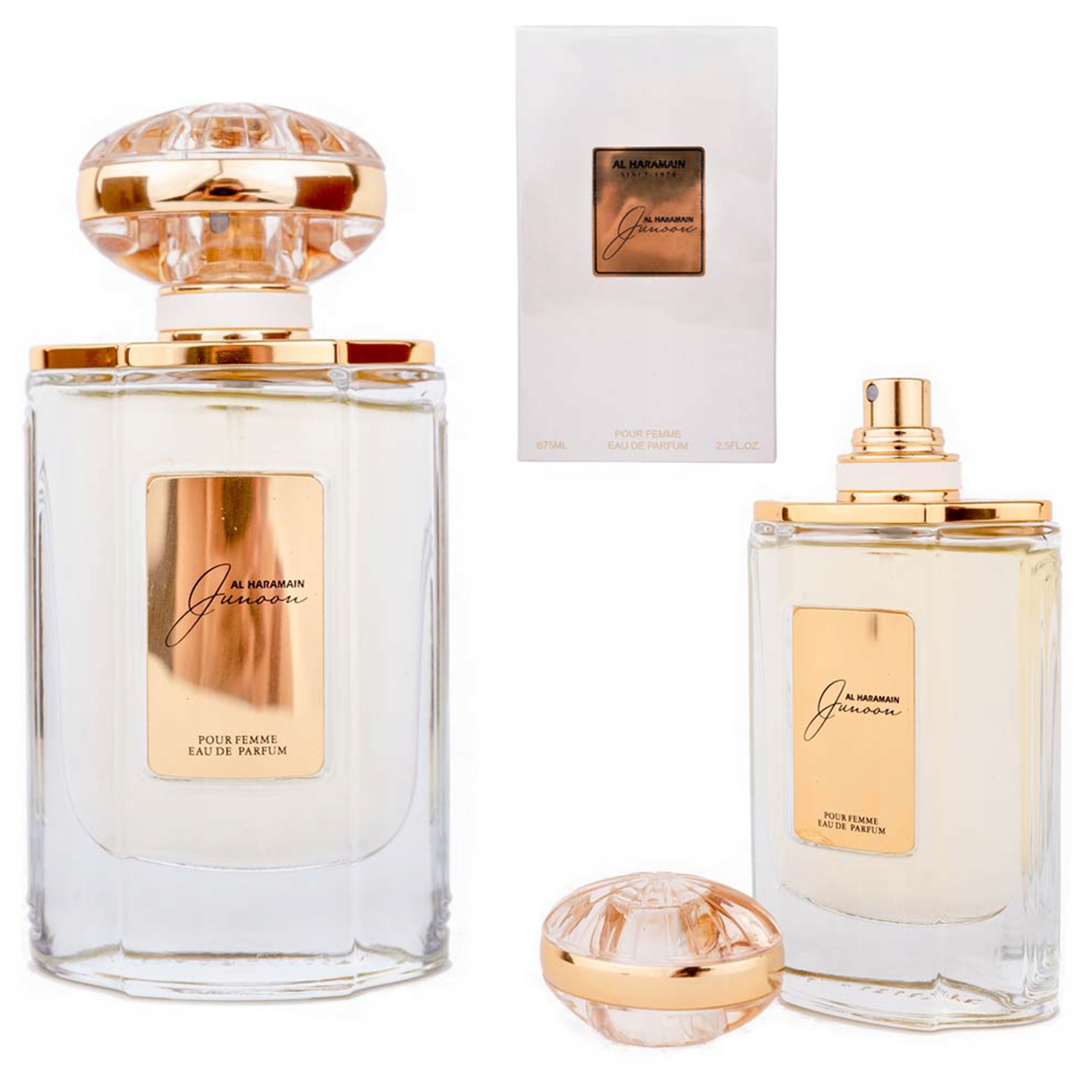 Dámské Parfémy arabské parfémy Al Haramain Junoon Trvalé, zahalující elegantní
